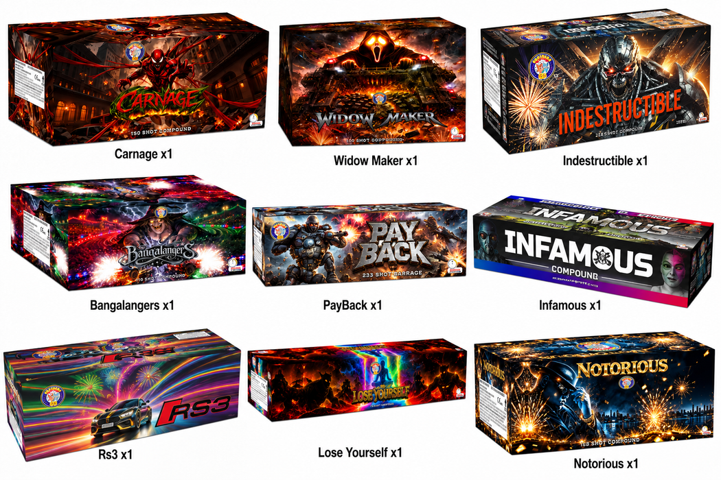 FIRESTORM DISPLAY PACK