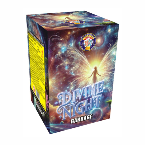 Divine Night barrage by Brothers Pyrotechnics