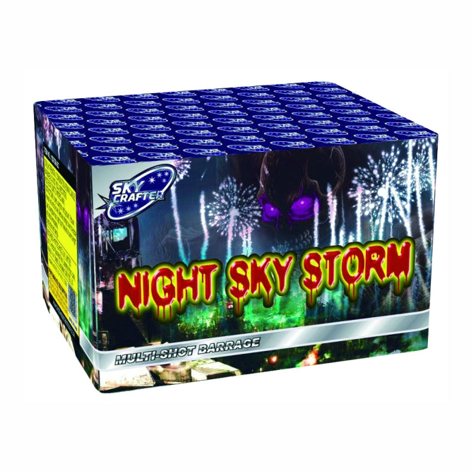 Night Sky Storm By Skycrafter