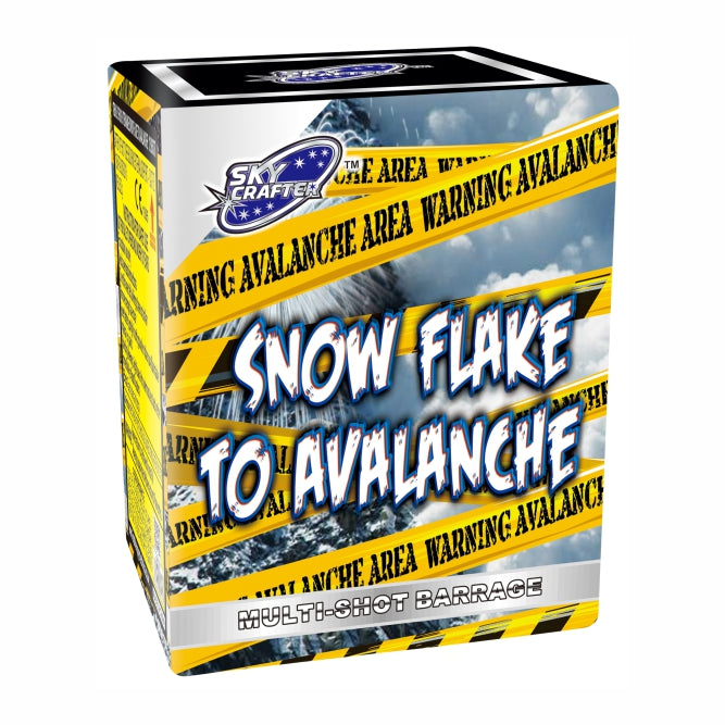 Snowflake to Avalanche by Skycrafter Fireworks