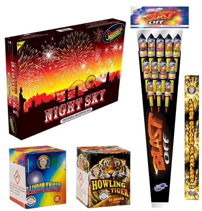 Guy Fawkes Pack from Fireworks Kingdom