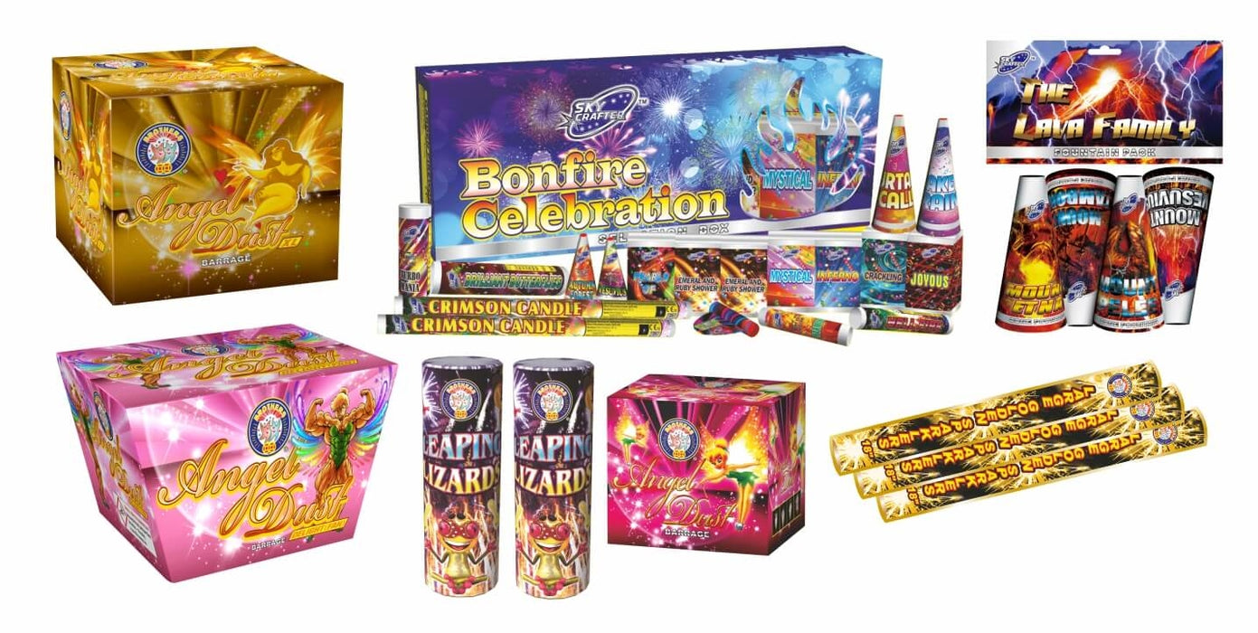 Snap, Crackle and Pop Pack by Fireworks Kingdom