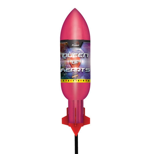 Queen of Hearts Rocket Available at Fireworks Kingdom