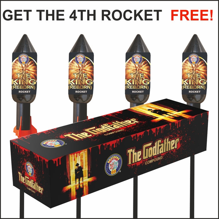 THE GOD FATHER KING DEAL AVAILABLE AT FIREWORKS KINGDOM